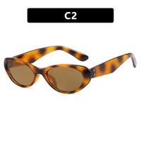 Personality Punk Street Geometric Ac Cat Eye Full Frame Glasses sku image 2
