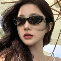 Personality Punk Street Geometric Ac Cat Eye Full Frame Glasses main image 2