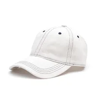 Unisex Casual Simple Style Solid Color Curved Eaves Baseball Cap sku image 2