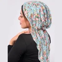 Women's Simple Style Classic Style Solid Color Eaveless Hijab main image 4