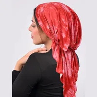 Women's Simple Style Classic Style Solid Color Eaveless Hijab sku image 6