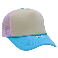 Unisex Casual Streetwear Color Block Curved Eaves Baseball Cap sku image 39