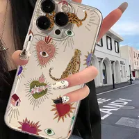 Silica Gel Heart Shape Retro Classic Style Phone Cases Phone Cases main image 1