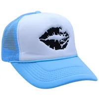 Unisex Casual Simple Style Streetwear Lips Curved Eaves Baseball Cap main image 2