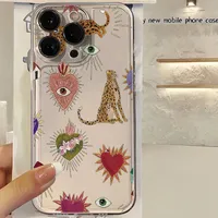 Silica Gel Heart Shape Retro Classic Style Phone Cases Phone Cases main image 4
