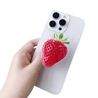 Acrylic Strawberry Cute Airbag Bracket Phone Cases main image 3