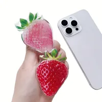 Acrylic Strawberry Cute Airbag Bracket Phone Cases main image 4