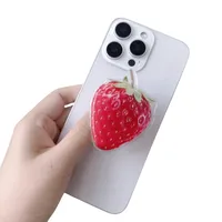 Acrylic Strawberry Cute Airbag Bracket Phone Cases sku image 2
