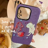 Feilin Cat Cute Simple Style Phone Cases Phone Cases main image 3