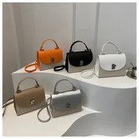 Women's PU Straw Multicolor Basic Classic Style Sewing Thread Square Flip Cover Square Bag main image 1