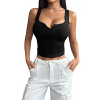Women's Tank Top Vest Tank Tops Simple Style Streetwear Solid Color main image 2
