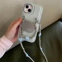Silica Gel Cartoon Bear Cute Sweet Phone Cases Mobile Phone Chain Phone Cases main image 5