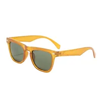 Elegant Basic Lady Solid Color Pc Square Full Frame Glasses main image 3