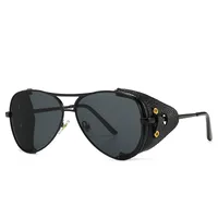 Casual Streetwear Solid Color Pc Oval Frame Full Frame Glasses main image 3