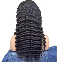 Unisex Simple Style Casual Holiday Street Real Hair Long Curly Hair Wigs main image 4