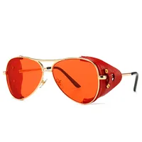 Casual Streetwear Solid Color Pc Oval Frame Full Frame Glasses main image 5