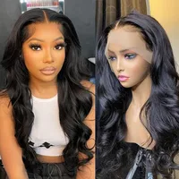 Women's Elegant Simple Style Casual Street Real Hair Long Curly Hair Wigs main image 1