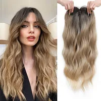Women's Elegant Sweet Casual Holiday High Temperature Wire Long Curly Hair Wigs sku image 4