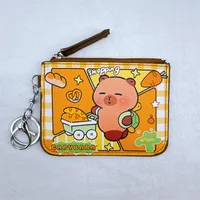 Unisex Cartoon Pu Leather Zipper sku image 6