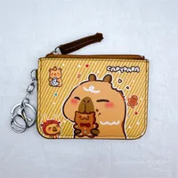 Unisex Cartoon Pu Leather Zipper sku image 3