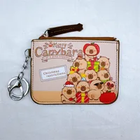 Unisex Cartoon Pu Leather Zipper sku image 4