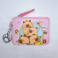 Unisex Cartoon Pu Leather Zipper sku image 5