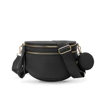 Unisex Streetwear Leopard Polyester Waist Bags sku image 6