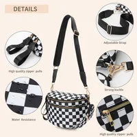 Unisex Streetwear Leopard Polyester Waist Bags main image 4