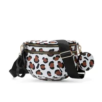 Unisex Streetwear Leopard Polyester Waist Bags sku image 3