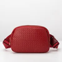 Unisex Classic Style Streetwear Solid Color Pu Leather Waist Bags sku image 3