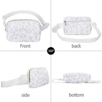 Unisex Classic Style Solid Color Oxford Cloth Waist Bags sku image 27
