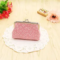 Women's Flower Cloth Lock Clasp sku image 4