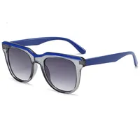 Elegant Basic Simple Style Solid Color Pc Square Full Frame Glasses main image 3