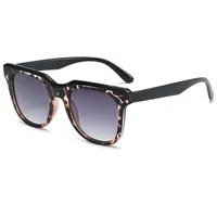 Elegant Basic Simple Style Solid Color Pc Square Full Frame Glasses main image 5