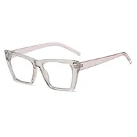 Basic Simple Style Solid Color Ac Cat Eye Full Frame Glasses main image 3
