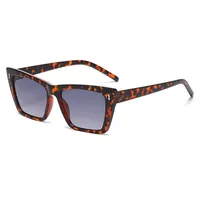 Basic Simple Style Solid Color Ac Cat Eye Full Frame Glasses main image 5