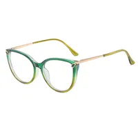 Basic Lady Simple Style Solid Color Pc Butterfly Frame Full Frame Glasses main image 2