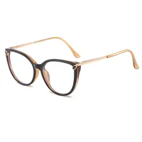 Basic Lady Simple Style Solid Color Pc Butterfly Frame Full Frame Glasses main image 3