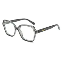 Basic Lady Simple Style Solid Color Ac Square Full Frame Glasses main image 5