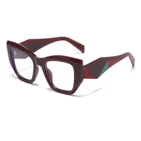 Lady Simple Style Solid Color Ac Square Full Frame Glasses sku image 9
