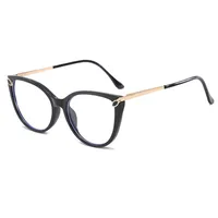Basic Lady Simple Style Solid Color Pc Butterfly Frame Full Frame Glasses sku image 1