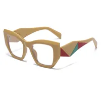 Lady Simple Style Solid Color Ac Square Full Frame Glasses sku image 11