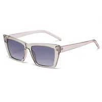 Basic Simple Style Solid Color Ac Cat Eye Full Frame Glasses sku image 3