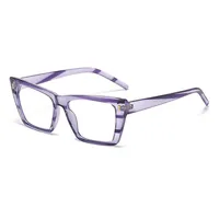 Basic Simple Style Solid Color Ac Cat Eye Full Frame Glasses sku image 12
