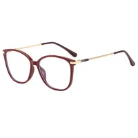 Basic Lady Solid Color Pc Square Full Frame Glasses main image 3