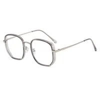 Basic Simple Style Solid Color Pc Square Full Frame Glasses main image 1