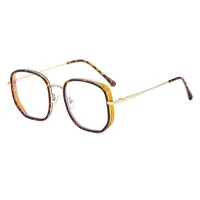 Basic Simple Style Solid Color Pc Square Full Frame Glasses main image 5