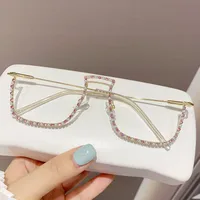 Simple Style Streetwear Solid Color Pc Square Full Frame Glasses main image 4