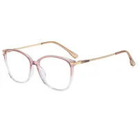Basic Lady Solid Color Pc Square Full Frame Glasses sku image 8