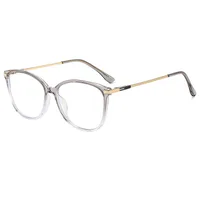Basic Lady Solid Color Pc Square Full Frame Glasses sku image 9